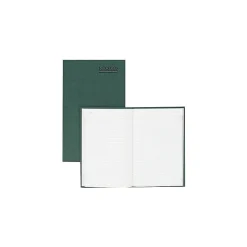 Rediform Accounting & Record Journals<Emerald Series Record Book, 6.25"W x 9.63"H, Green, 100 Sheets/Book (56521)