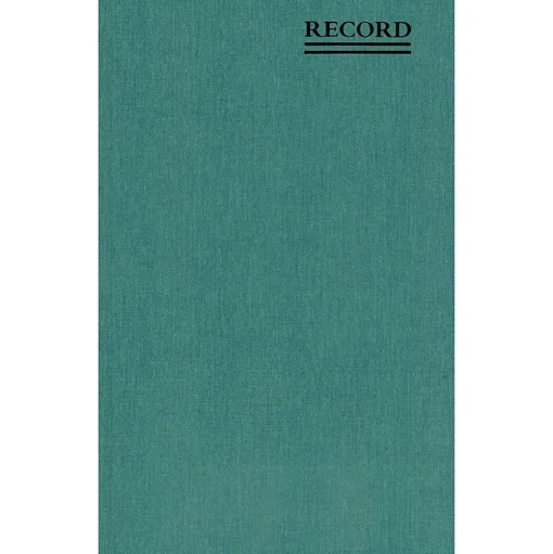 National Brand Accounting & Record Journals<Rediform Emerald Series Record Book, 7.25" x 12.25", Green, 75 Sheets/Book (RED56111)