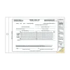 Rediform Business Forms<2-Part Carbonless Driver's Daily Logs, 9.13"L x 5.5"W, 31 Sets/Book (REDS5031NCL)