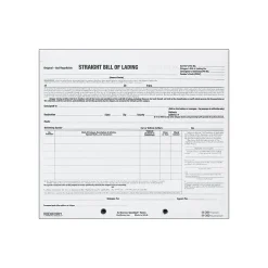 Rediform Business Forms<Snap-A-Way 3-Part Carbonless Bill of Lading, 7"L x 8.5"W, 250 Sets/Book (44301)