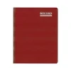 Blueline Accounting & Record Journals<Rediform Vinyl Series Record Book, 8.38" x 10.38", Red, 150 Sheets/Book (57231)