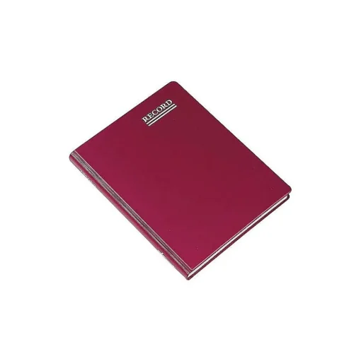 Blueline Accounting & Record Journals<Rediform Vinyl Series Record Book, 8.38" x 10.38", Red, 150 Sheets/Book (57231)