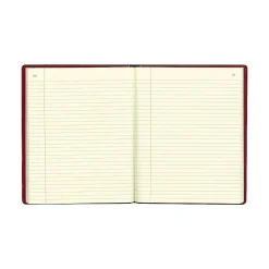 Blueline Accounting & Record Journals<Rediform Vinyl Series Record Book, 8.38" x 10.38", Red, 150 Sheets/Book (57231)