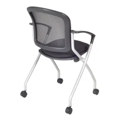Regency Office Chairs<Cadence Mesh Nesting Chair, Black, 12/Pk (2309BK12PK)
