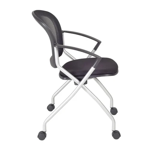 Regency Office Chairs<Cadence Mesh Nesting Chair, Black, 12/Pk (2309BK12PK)