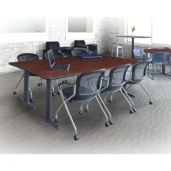 Regency Office Chairs<Cadence Mesh Nesting Chair, Black, 12/Pk (2309BK12PK)