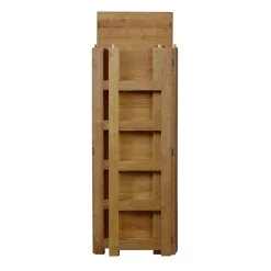 Regency Bookcases<Flip Flop 34" High Square Folding Bookcase- Medium Oak (FFSQ3412MO)