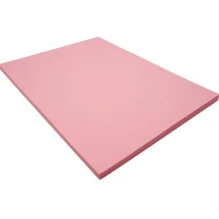 Riverside Construction Paper<3D 9" x 12" Construction Paper, Pink, 50 Sheets (P103591)
