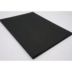 Riverside Construction Paper<3D 9" x 12" Construction Paper, Black, 50 Sheets (P103607)