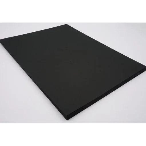 Riverside Construction Paper<3D 9" x 12" Construction Paper, Black, 50 Sheets (P103607)