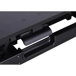 Rocelco Standing Desks<32"W Manual Adjustable Standing Desk Converter, Black (R VADRB)