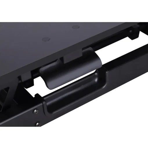 Rocelco Standing Desks<32"W Manual Adjustable Standing Desk Converter, Black (R VADRB)