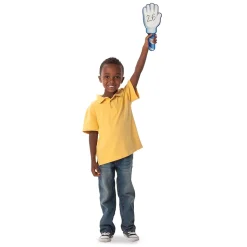 Roylco Dry Erase<"Hands Up" Answer Boards Dry-Erase Whiteboard, 5" x 12", 24/Pack (R-5905)