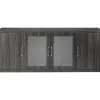 Safco Storage Cabinets<29 1/2"H Aberdeen Low Wall Cabinet , Gray Steel (ALCLGS)