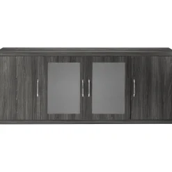 Safco Storage Cabinets<29 1/2"H Aberdeen Low Wall Cabinet , Gray Steel (ALCLGS)
