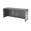 Safco Office Desks<Aberdeen 72" Credenza, Gray Steel (ACD7224LGS)