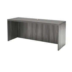 Safco Office Desks<Aberdeen 72" Credenza, Gray Steel (ACD7224LGS)