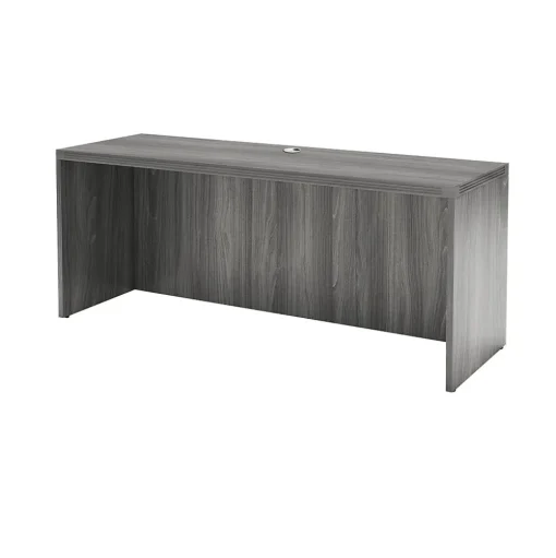 Safco Office Desks<Aberdeen 72" Credenza, Gray Steel (ACD7224LGS)