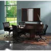 Safco Conference Room Tables<Aberdeen 72"W Boat-Shaped Table, Mocha (ACTB6LDC)