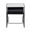 Safco Standing Desks<AlphaBetter 26" - 42" Plastic/Steel Adjustable Desk, White/Black (1204DE)