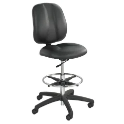 Safco Office Chairs<Apprentice Vinyl Computer and Desk Chair, Black (7084BL)