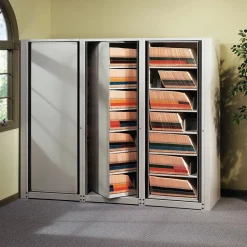 Safco File Cabinets<ARC High-Density File System, File Adder, Legal, Pebble Gray (ARCB30827A)