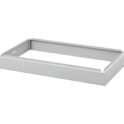 Safco File Cabinets<Closed Base for 5-Drawer Steel Flat File, Light Gray, Letter (4970LG)