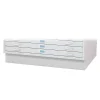 Safco File Cabinets<Closed Base for Flat File Cabinet 4994, Not Assembled, White (4995WHR)
