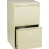 Safco File Cabinets<2-Drawer Vertical File Cabinet, Sand, 24"D (5039)
