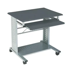 Safco Office Desks<Eastwinds Empire, 30" Mobile Desk, Anthracite (945ANT)