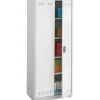 Safco Storage Cabinets<72"H Steel Storage Cabinet, Gray