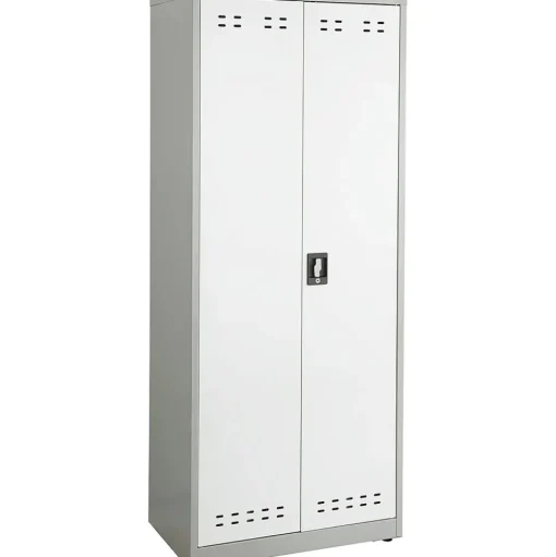 Safco Storage Cabinets<72"H Steel Storage Cabinet, Gray