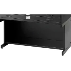 Safco File Cabinets<High Base Flat File Cabinet (4975BL)