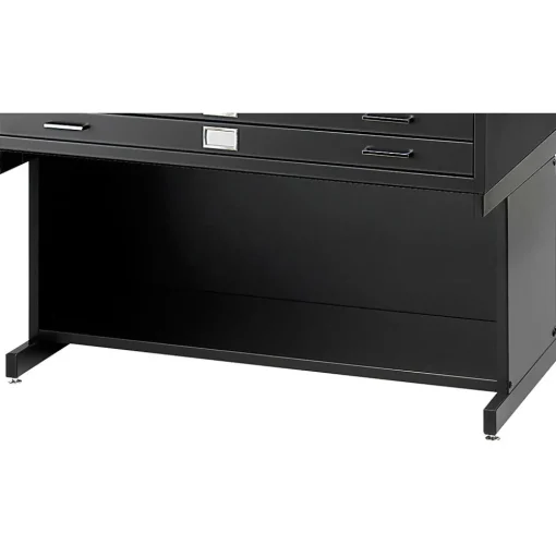 Safco File Cabinets<High Base Flat File Cabinet (4975BL)
