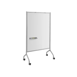 Safco Dry Erase<Impromptu Magnetic Dry-Erase Whiteboard, 6' x 3.5' (8511GR)