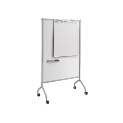 Safco Dry Erase<Impromptu Magnetic Dry-Erase Whiteboard, 6' x 3.5' (8511GR)