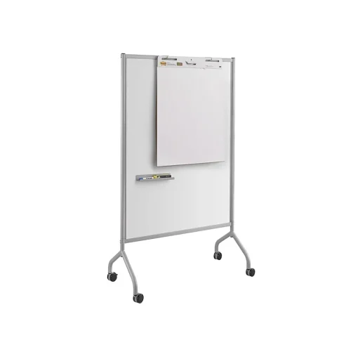 Safco Dry Erase<Impromptu Magnetic Dry-Erase Whiteboard, 6' x 3.5' (8511GR)
