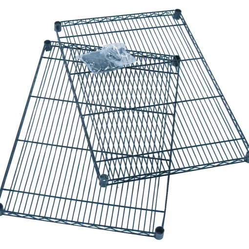 Safco Shelving<Industrial Extra Wire Shelf, 36", Black (5290BL)