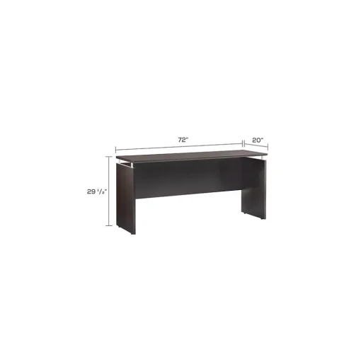 Safco Office Desks<Medina 72" Credenza, Mocha (MNCNZ72LDC)