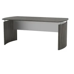 Safco Computer Desks<Medina™ 72" Desk, Gray Steel, 29 1/2"H x 72"W x 36"D