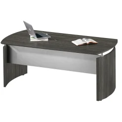 Safco Computer Desks<Medina™ 72" Desk, Gray Steel, 29 1/2"H x 72"W x 36"D