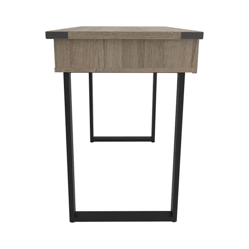 Safco Office Desks<Mirella SOHO 36"W Table Desk with Drawer, Sand Dune (5512SDD)