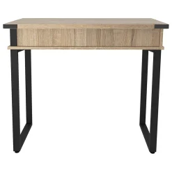 Safco Office Desks<Mirella SOHO 36"W Table Desk with Drawer, Sand Dune (5512SDD)