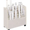 Safco File Cabinets<® Mobile Files, for Large Roll, Tube Size: 2-3/4x2-3/4", 50 Tubes/file