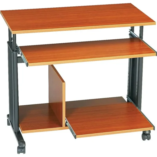 Safco Office Desks<Muv Mini Tower 36" Workstation Desk, Cherry (1927CY)