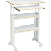 Safco Office Desks<Muv Stand-up 30" Workstation Desk, Gray (1929GR)