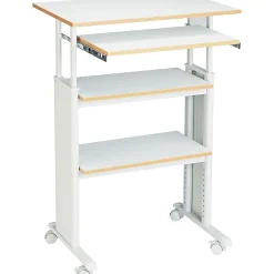 Safco Office Desks<Muv Stand-up 30" Workstation Desk, Gray (1929GR)