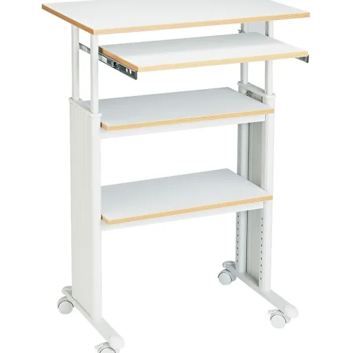 Safco Office Desks<Muv Stand-up 30" Workstation Desk, Gray (1929GR)