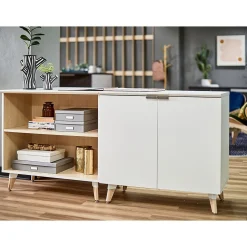 Safco Storage Cabinets<Resi 25.75" Door Kit, White (RESDRKT)