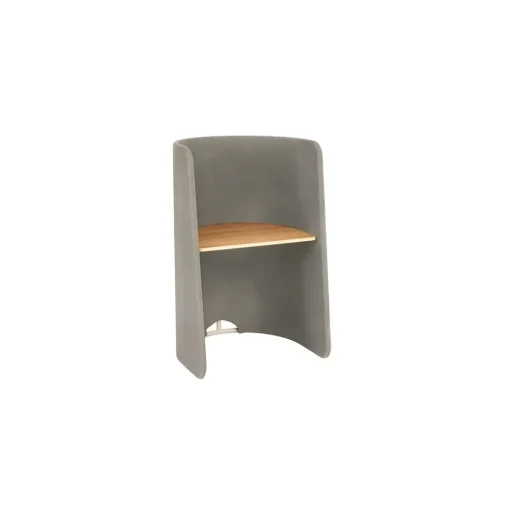 Safco Shelving<Roam Touchdown Study Carrel, Dark Gray (1958DG)